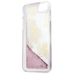 Guess GUHCP7GLUPPI iPhone 6/7/8/SE 2020 pink hard case Palm Springs Glitter Liquid - imagine 8