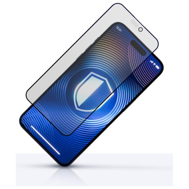 Szkło hartowane 3MK HardGlass Matt Max    do Apple iPhone 16 Pro / 17 - imagine 4