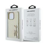 Karl Lagerfeld KLHCP16LPFMFBKMD iPhone 16 Pro 6.3" gold hardcase Metal Signature - imagine 8