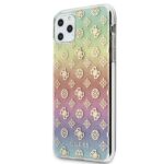 Guess GUHCN65PEOML iPhone 11 Pro Max multicolor hard case Iridescent 4G Peony - imagine 2