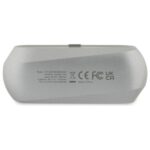 Guess Bluetooth headphones GUTWSC2MCDSE TWS + docking station taupe Elongated Metallic Printed Logo - imagine 5