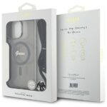 Guess GUHMP16XHCTSGNSK iPhone 16 Pro Max 6.9" black hardcase Crossbody Cord Script MagSafe - imagine 7