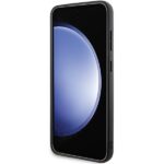 Mercedes MEHMS24M23RBARK S24+ S926 Black Hardcase Leather Textured & Plain MagSafe - imagine 5