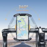 AWEI X29 bike mount 4.7"-6.7" for frame black - imagine 3