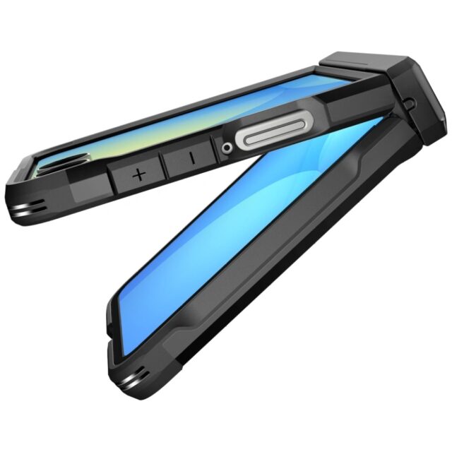 Case Spigen Tough Armor Pro Mag MagSafe for Samsung Galaxy Z Flip7 black - imagine 7