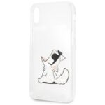 Karl Lagerfeld KLHCI61CFNRC iPhone Xrh ardcase transparent Choupette Fun - imagine 3