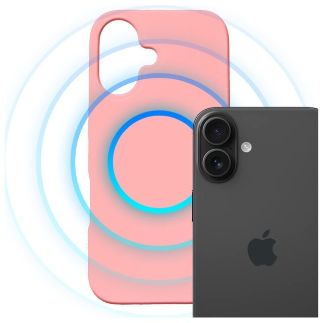 3MK Hardy MagSilicone Case for Apple iPhone 16 Pink - imagine 3