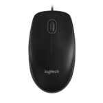 Logitech B100 Black | Optical mouse | 800dpi, USB, 1.8m