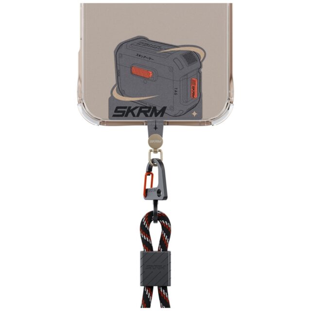 Universal lanyard adapter Skinarma   Mecha grey - imagine 3