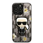 Karl Lagerfeld KLHCP13XPMNFIK1 iPhone 13 Pro Max 6,7" grey Flower Ikonik Karl - imagine 3