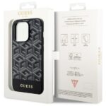 Guess GUHMP14LHGCFSEK iPhone 14 Pro 6.1" black hardcase GCube Stripes MagSafe - imagine 8