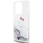 Hello Kitty HKHCP13XLIKHET iPhone 13 Pro Max 6.7" silver hardcase Liquid Glitter Charms Kitty - imagine 6