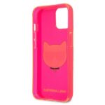 Karl Lagerfeld KLHCP13SCHTRP iPhone 13 mini 5,4" pink hardcase Glitter Choupette Fluo - imagine 7