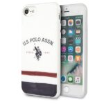 US Polo USHCI8PCSTRB iPhone 7/8/SE 2020/ SE 2022 white Tricolor Pattern Collection