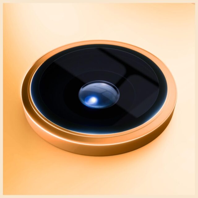 Camera lens protection 3MK HARDY Lens Protection Pro for Apple iPhone 17 Pro / 17 Pro Max orange - imagine 2