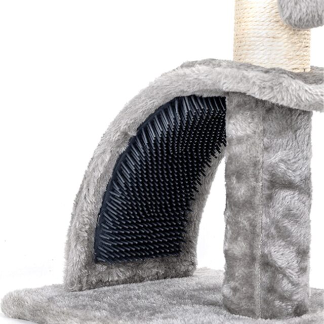 Cat scratching post for kittens Extralink Pets, cat bed column brush toy ball pet-772 - imagine 4