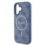 Guess GUHMP16MG4GFRB iPhone 16 Plus 6.7" blue hardcase 4G Ring Classic Logo MagSafe - imagine 6