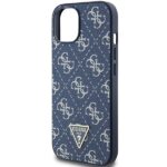 Guess GUHCP15SPG4GPB iPhone 15 / 14 / 13 6.1" blue hardcase 4G Triangle Metal Logo - imagine 6