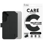 Etui CARE by PanzerGlass Feature Wallet  Kickstand do Samsung Galaxy S25+black