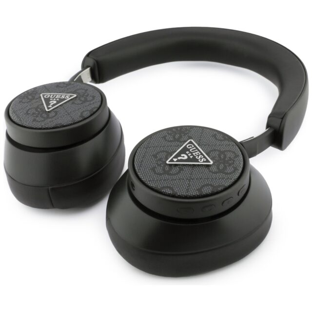 On-Ear Headphones Guess 4G Triangle Logo Bluetooth black - imagine 4
