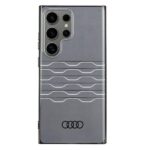 Audi IML Geometric Pattern Case S24 Ultra S928 Black Hardcase AU-IMLS24U-A6/D3-BK