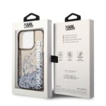 Karl Lagerfeld KLHCP14LLCKVK iPhone 14 Pro 6,1" black hardcase Liquid Glitter Elong - imagine 7