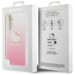 Hello Kitty HKHCSA55HDGKEP A55 A556 pink hardcase IML Gradient Electroplating Kitty Head - imagine 8