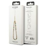 Guess Phone Strap GUSTFLWP pink Heishi Beads - imagine 3