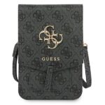 Guess Handbag GUWBG4GFGR Grey 4G Big Logo Collection - imagine 2