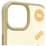 Nimmy case iPhone 15 6.1" khaki Cool&Cute 2.0 Cat - imagine 8