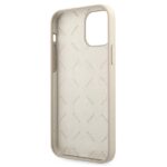 Guess GUHCP12SLSVSGP iPhone 12 mini 5,4" grey pink hardcase Silicone Vintage - imagine 7