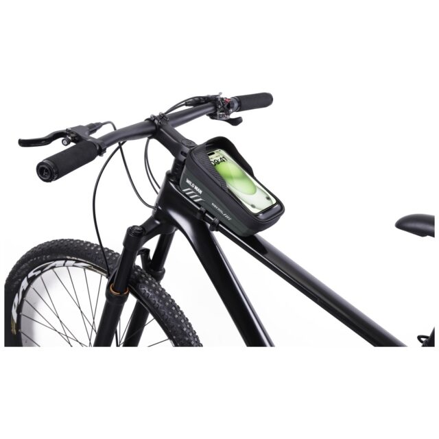 WILDMAN M E12X Bike Case/Mount Frame Bag Dark Green - imagine 5