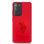 US Polo USHCS21LSLHRTRE S21 Ultra G998 red Silicone On Tone