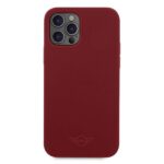 Mini MIHCP12MSLTRE iPhone 12/12 Pro 6,1" red hard case Silicone Tone On Tone - imagine 3