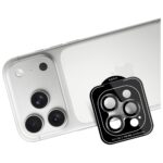 Camera lens protection 3MK Lens Protection Pro for Apple iPhone 17 Pro / 17 Pro Max grey - imagine 5