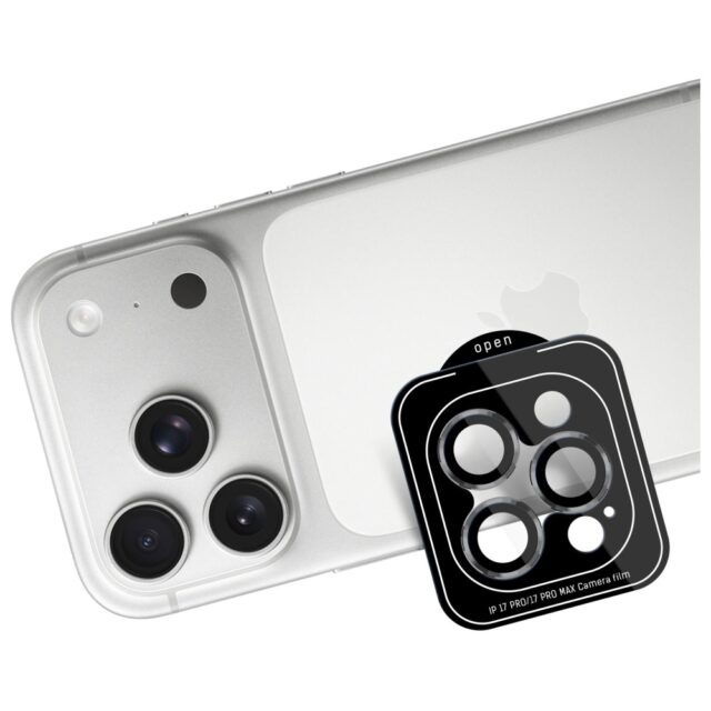 Camera lens protection 3MK Lens Protection Pro for Apple iPhone 17 Pro / 17 Pro Max grey - imagine 5