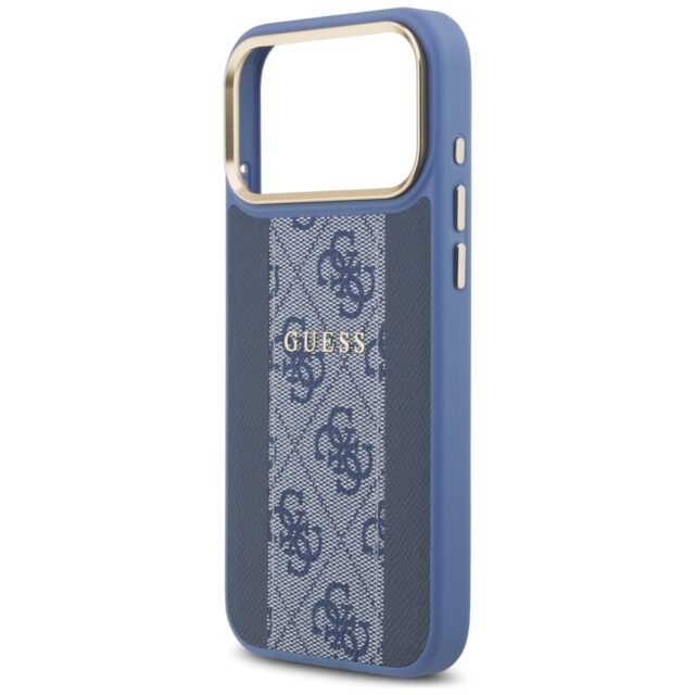 Case Guess 4G Stripe MagSafe for iPhone 17 Pro Max blue - imagine 6
