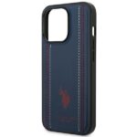 US Polo USHCP14XPFAV iPhone 14 Pro Max 6,7" navy blue Leather Stitch - imagine 6