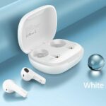 USAMS Bluetooth 5.0 TWS SM Series Wireless Earphones white BHUSM01 (US-SM001) - imagine 2