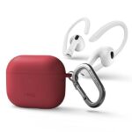 UNIQ Nexo Case AirPods 3 gen.+ Ear Hooks Silicone coral