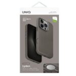 UNIQ Lyden iPhone 16 Pro 6.3" Magclick Charging case gray/flint gray - imagine 6