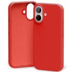 Mercury Silicone Case for iPhone 17 Red