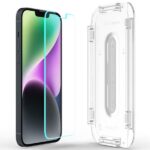 Spigen Glas.TR iPhone 14/13 Pro/13 'EZ FIT' tempered glass AGL03724 - imagine 2