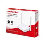 Mercusys MW300D | WiFi Router | ADSL2+, 2,4GHz, 3x RJ45 100Mb/s, 1x RJ11 - imagine 3