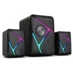 XTRIKE ME 2.1 Stereo Gaming Computer Speaker Set SK-610 Black - imagine 3