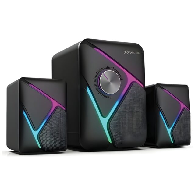 XTRIKE ME 2.1 Stereo Gaming Computer Speaker Set SK-610 Black - imagine 3