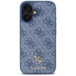 Case Guess HC PU 4G Small 4G and Classic for iPhone 16 MagSafe blue - imagine 3