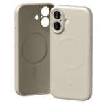 Mercury Semi-Silicone MagSafe Case for iPhone 17 Stone