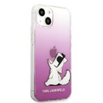Karl Lagerfeld KLHCP13MCFNRCPI iPhone 13 / 14 / 15 6,1" hardcase pink Choupette Fun - imagine 4