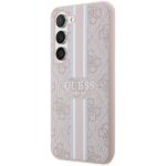 Guess GUHCS23SP4RPSP S23 S911 pink hardcase 4G Printed Stripe - imagine 2